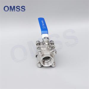 Buy cheap 3PC 	Ball Valve 2inch Stainless Steel Sanitary Globe Valve Stainless Steel 316 product