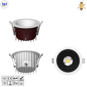 Buy cheap IP65 Waterproof High Power LED Down Light With Recessed Mount For Bathroom Warehouse Stairways from wholesalers