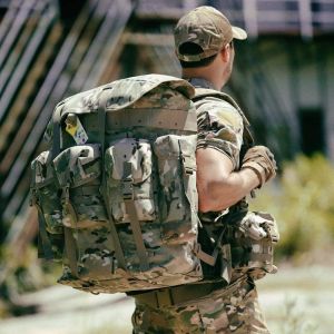 Buy cheap Hiking Waterproof Army Waist Rucksack, ornaments Pack Army Survival Combat Rucksack Backpack from wholesalers