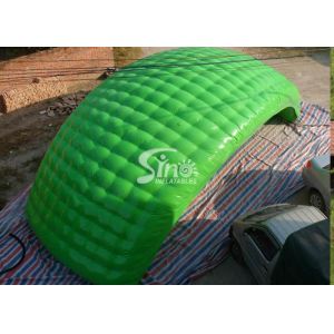 9m half hemisphere promotion exhibition inflatable tent with removable banners
