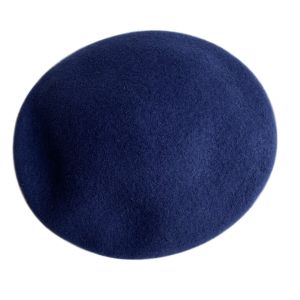 100% Wool Customized Beret Breathable Comfortable with Other Printing Methods