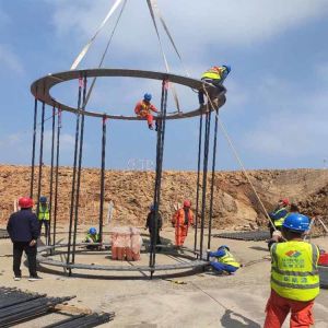 Buy cheap Zinc Wind Turbine Anchor Bolts Wind Power Generation Anchor Bolt Cage from wholesalers