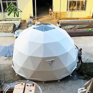 Buy cheap UV Resistance Hotel Glamping Geodesic Dome Tent For 10 Person from wholesalers