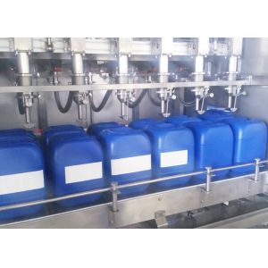 Buy cheap Six Nozzles Jerrycan Fully Automatic Liquid Filling Machine from wholesalers