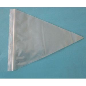 Buy cheap Custom Triangle Sandwich Packaging Bag BOPP Plastic Pouches With Zipper from wholesalers