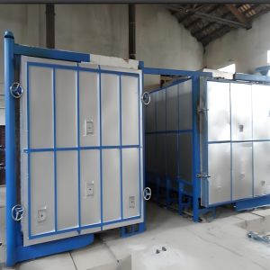 Continuous Productivity Shuttle Kilns Reliable Performance Compact