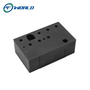 Buy cheap Aluminium CNC Drilling Parts Electroplating Sandblasting Surface from wholesalers