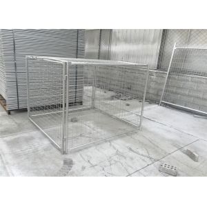Buy cheap DIY Metal Garbage Cage 14&84 Microns Hdg Cage Panels 1.5mx1.8mx1.8m from wholesalers