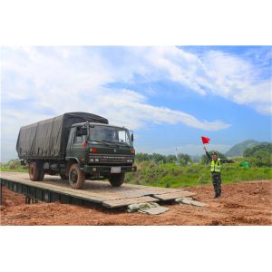 Buy cheap Adjusting Height Of Max 5.5m Trestle Modular Fast Bridge Emergency Bridge from wholesalers