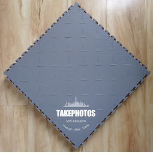 Buy cheap Interlocking Vinyl Floor Tile 500*500mm Checker Plate Surface from wholesalers