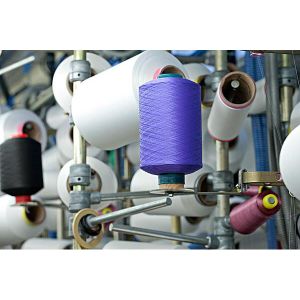 Raw White Poly poly core yarn 50S/2 With OEKO TEX Certificate