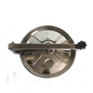 Buy cheap SS304 SS316L Circular Manhole None Pressure Sanitary Tank Hatch Covers from wholesalers