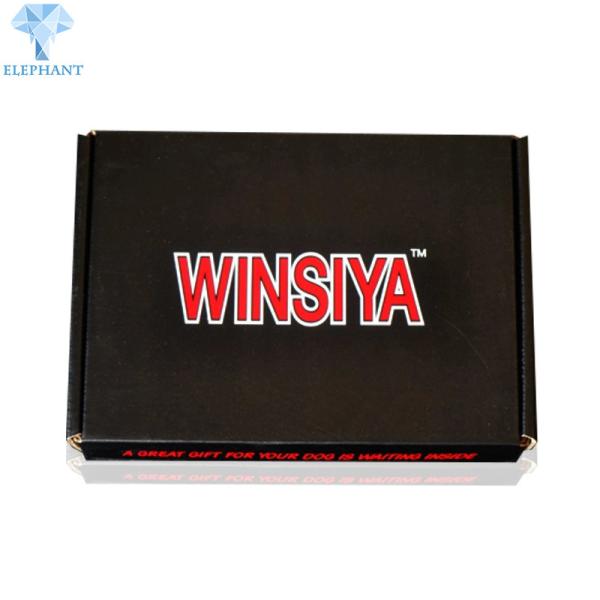 Quality CMYK Printing Corrugated Shoe Boxes 33cm×24cm×13cm Kraft Corrugated Mailers for sale