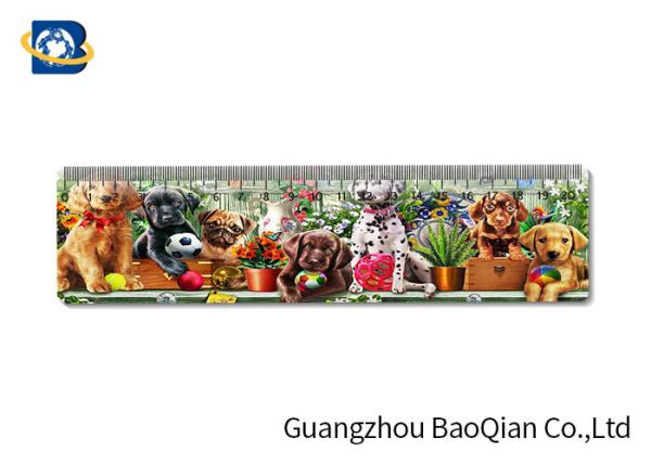 Buy cheap Lovely / Cute Animal Custom Printed Plastic Rulers 3D Printing Service Eco - Friendly from wholesalers