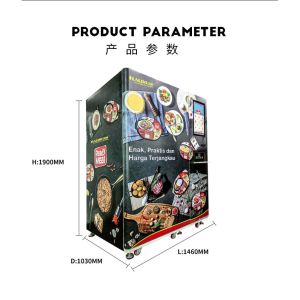 4000W Frozen Meal Vending Machine , SDK Food Vendor Equipment