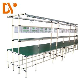 Anti Static Assembly Workbench DY403 , Simple Operation Aluminium Profile