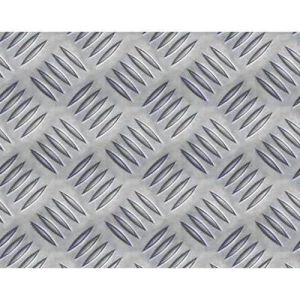 China 48 X 96 4ft X 8ft Anodized Aluminum Diamond Plate For Enclosed Trailers Bus Subway 5 Bar on sale