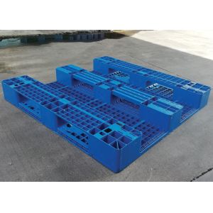 2000kg Heavy Duty Plastic Pallets 8pcs Steel Reinforcing Inside