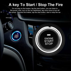 Buy cheap Car security alarm system smart button engine starter with PKE Keyless entry from wholesalers