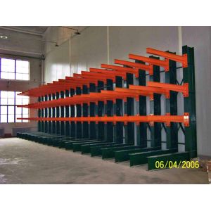 Powder Coating Finish Cantilever Racking System Warehouse Vertical Cantilever