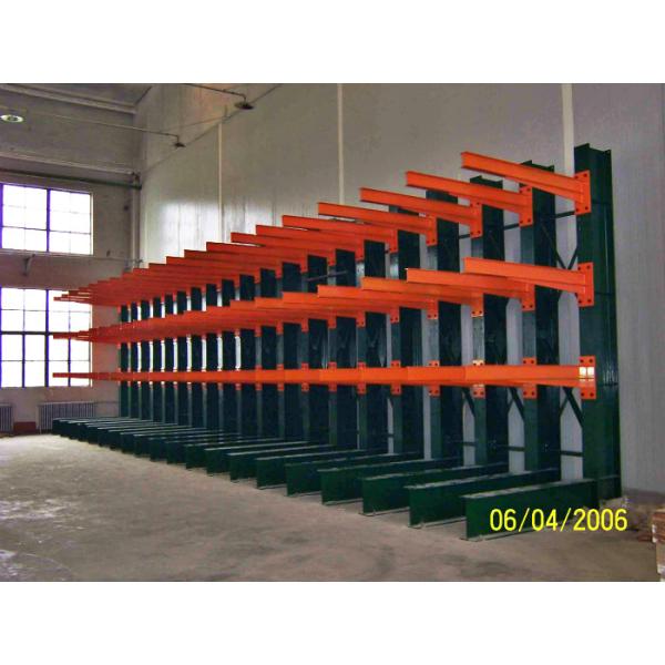 Powder Coating Finish Cantilever Racking System Warehouse Vertical Cantilever