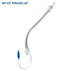 Transparent Reinforced Endotracheal Tube with Radio Opaque Line for Easy