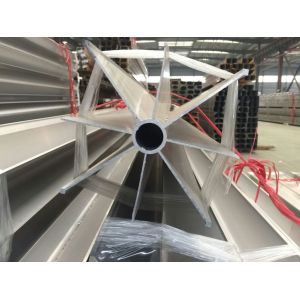 Buy cheap High Strength 7075 Alum Extrusion Profile Light Weight Used As Mortar Tail Fin from wholesalers