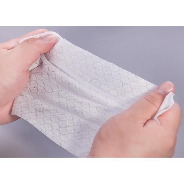 Quality Sanitary Napkins Embossed Spunlace Non Woven Fabric for sale