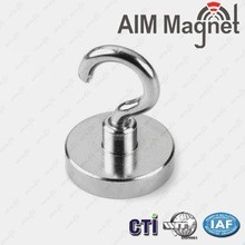 Quality Permanent round Hook using ndfeb permanent magnets for sale for sale