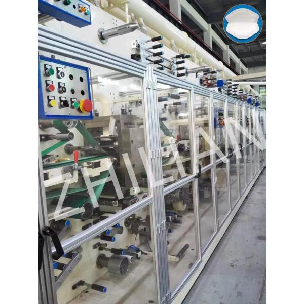 Nursing Pad Disposable Breast Pad Machine With Elastic Ribbon Shape