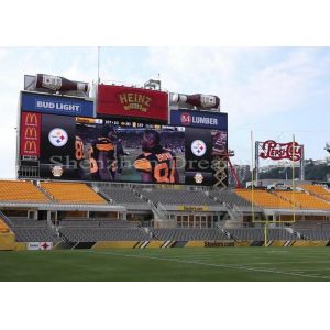 Nationstar P10 1/2 Scan Stadium LED Screen Advertising Wall For Football Game