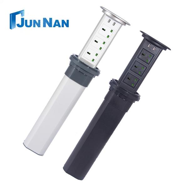 Buy cheap Junnan Multi-function Socket with Remote Control and Smart Lift Technology 110V-220V- Rated Voltage Kitchen and Office from wholesalers