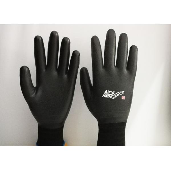 Buy cheap 15 Gauge Nylon Latex Coated Gloves Excellent Breathability EN388 Certificated from wholesalers