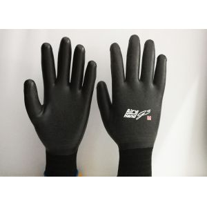 Buy cheap 15 Gauge Nylon Latex Coated Gloves Excellent Breathability EN388 Certificated from wholesalers