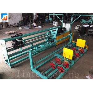 1.8MM Plc Diamond Manual Chain Link Fencing Machine
