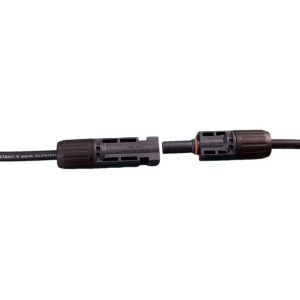 ClassⅡ PV Connector IP65 / IP68 For Extreme Temperature Range -40C To 85C