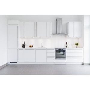 Buy cheap Moisture Proof Particle Board Kitchen Cabinets With Handles And Hinges from wholesalers