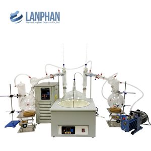 Buy cheap Short Path Distillation Equipment 20L High Borosilicate Glass Corrosion Resistance from wholesalers