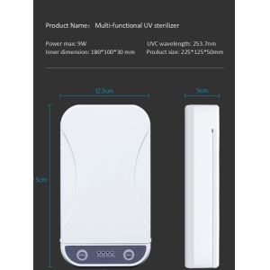 Buy cheap 9W 6inch Deep Ultraviolet UV Disinfection Sterilization Box 253.7nm from wholesalers