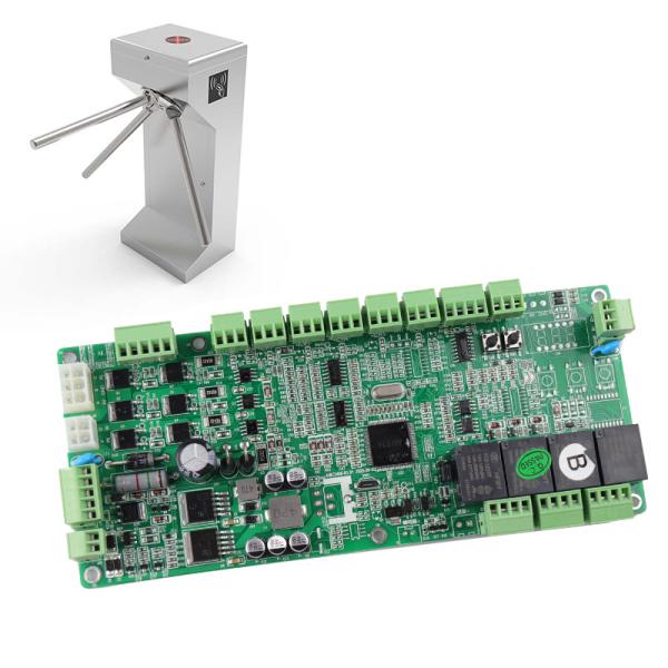 Control Board Integrated Driver and Controller Function for Tripod Turnstile