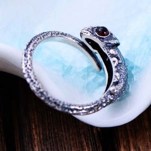 Buy cheap Womens and Mens Chameleon Retro Sterling Silver Ring(XH056032WRED) from wholesalers