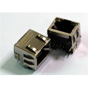 XRJM-S-01-8-8-1-9F1-IPW RJ45 Single Port Shielded With LED 8P8C LPJE101-9AGNL