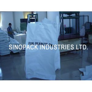Buy cheap Firewood packaging Peanut big bags FIBC with ventilated polypropylene fabric from wholesalers