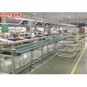 Buy cheap Parallel Conveyor Belt Line Assembly Line Roller Conveyors For Workshop Material Transfer from wholesalers