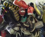 Buy cheap Large stock second hand shoes in pair , used shoes used clothing old bags from wholesalers