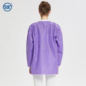 Buy cheap High Quality Non woven Fabric Laboratory Coat Lab Coat Jacket Disposable Lab Coat White from wholesalers