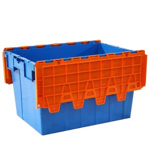 Buy cheap Supermarket Plastic Moving Box for Warehouse Storage FSDXC64365 Recyclable Mesh Nesting from wholesalers