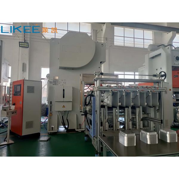Buy cheap Japan Mitsubishi PLC Aluminium Foil Container Making Machine with ISO14001certification from wholesalers