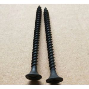 Furniture Hardware Dry wall screw black phosphating cross tapping screws