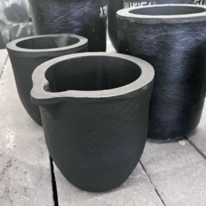 Silicon Carbide Graphite Crucible for Gold Melting 1-100kg